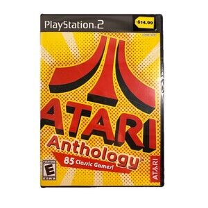 Sony Playstation PS2 Atari Anthology Brand New Sealed Black Label Original